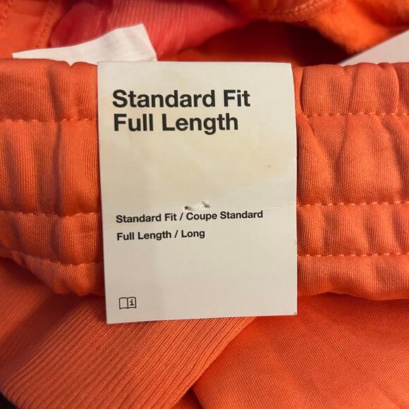 Nike Womens Sweatpants Coral Dry Fit Pull On Therma Anke Zip Jogger Stretch 2X - Picture 6 of 14